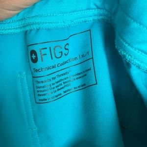 Figs Zamora jogger scrub pants- teal XL tall